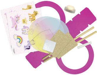 Image folia Laternen-Bastelset "PONY", pink