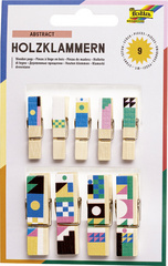 Image folia Holzklammern mit Druck "All year III