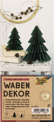 Image folia Wabendekor CLASSIC XMAS TREES, 2er Set, Größe: S/M