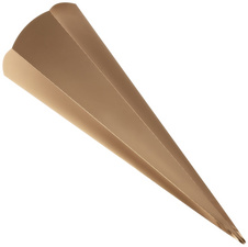 Image folia Metallic-Schultüten-Zuschnitt, 6-eckig, rosé