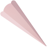 Image folia Schultüten-Zuschnitt, 6-eckig, 680 mm, rosa