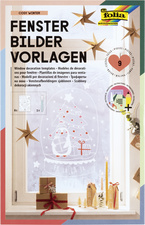Image folia Fensterbilder-Vorlagen "COSY WINTER", inkl. Kreide