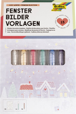 Image folia Fensterbilder-Vorlagen "COSY WINTER" - Premium