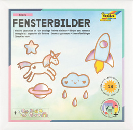 Image folia Fensterbilder-Set MAGIC, 14 Motive