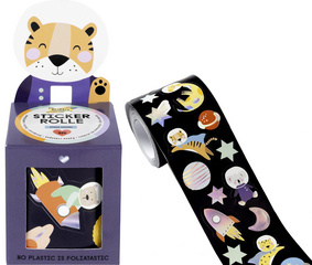 Image folia Sticker SPACE SAFARI, auf Rolle, 4 m