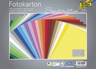 Image folia Fotokarton, (B)250 x (H)350 mm, 300 g/qm, sortiert