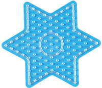 Image Hama Stiftplatte "Stern", transparent