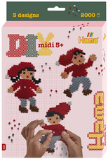 Image Hama Bügelperlen midi "Weihnachtswichtel", Geschenkpackung