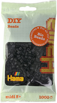 Image Hama Bügelperlen Bio midi, schwarz, im Beutel
