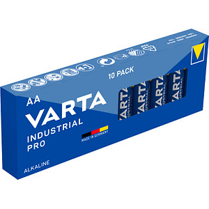 Image VARTA Mignon Batterie 1,5V 04006211111 Alkaline Industrial Tray