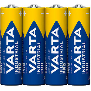Image VARTA Mignon-Batterie 1,5V 04006211354 ** Alkaline Industrial(1 St.=4er Folie