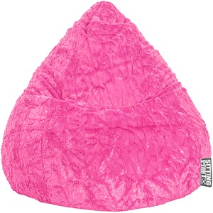 Image SITTING POINT Beanbag Fluffy L Sitzsack pink