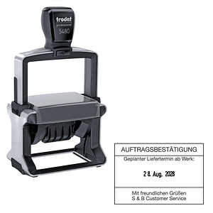 Image TRODAT 5480 aus Edelstahl (140271)