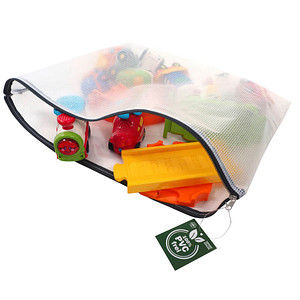 Image FolderSys Reißverschlussbeutel A3 transparent/grau 0,20 mm