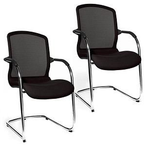 Image 2 Topstar Besucherstühle Open Chair 100 OC590 T20 schwarz Stoff