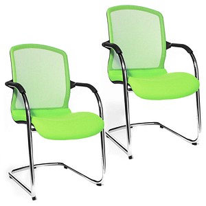 Image 2 Topstar Besucherstühle Open Chair 100 OC590 T35 grün Stoff