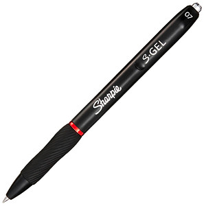 Image Sharpie S-GEL Gelschreiber schwarz, Schreibfarbe: rot