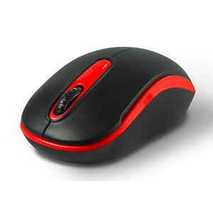 Image speedlink CEPTICA Maus kabellos schwarz, rot