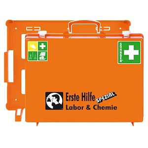 Image SÖHNGEN Erste-Hilfe-Koffer SPEZIAL MT-CD Labor & Chemie DIN 13157 orange