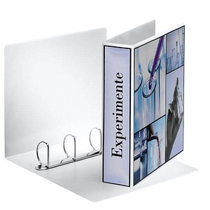 Image 10 Esselte Präsentationsringbücher 4-Ringe weiß 7,7 cm DIN A4