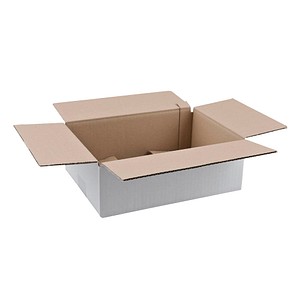 Image 20 Nestler Wellpapp-Faltkartons 1-wellig weiß 31,5 x 22,5 x 11,7 cm Außenmaß