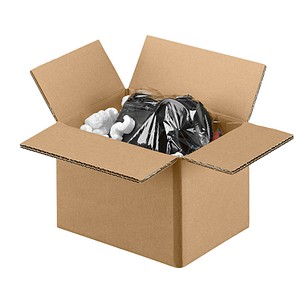 Image 20 Nestler Wellpapp-Faltkartons 2-wellig braun 22,3 x 16,3 x 15,8 cm Außenmaß