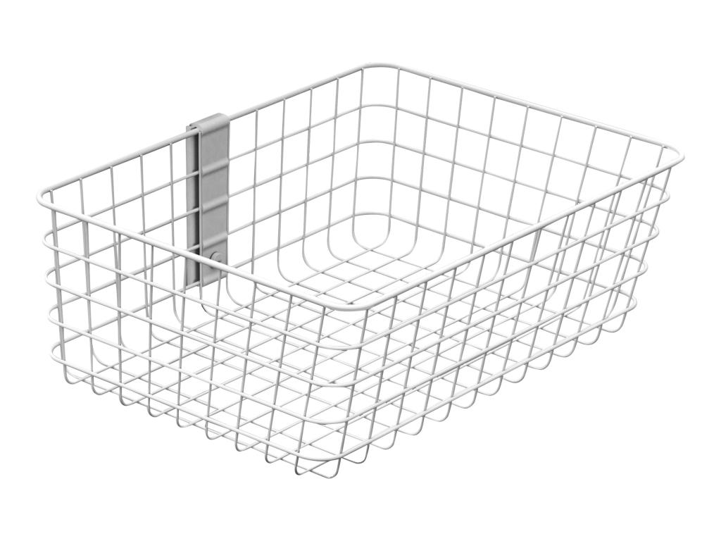 Image ERGOTRON Draht Korb gross fuer StyleView Patienten Bett Tisch 43x33x15 cm