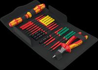Image WERA Kraftform Kompkat VDE 17 extra slim 2 ToolFinder,17tei