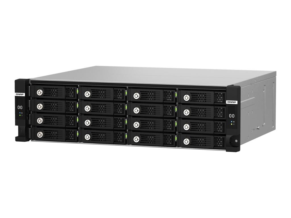 Image QNAP TL-R1620Sdc 16-bay 3U rackmount SAS 12Gbps JBOD expansion enclosure with S