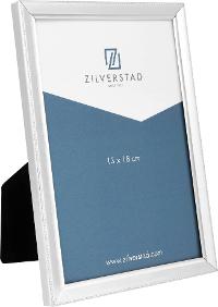 Image ZILVERSTAD Perlrand silber 13x18 Metall Portrait schmal 7151231