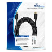 Image MEDIARANGE HDMI High Speed Ethernet Anschlussk. 10Gibt/s 5m