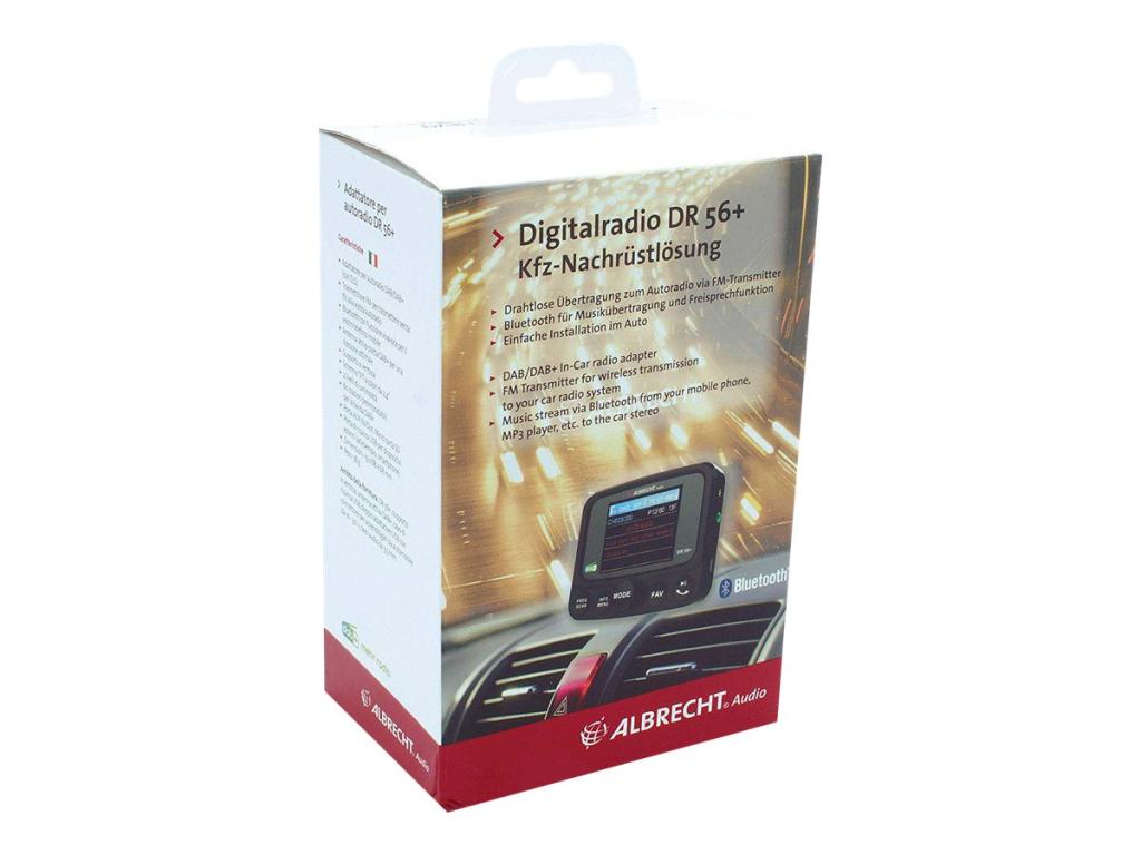 Image ALBRECHT DAB+ Empfänger Albrecht DR56+ Saugnapfhalterung