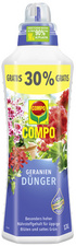 Image COMPO Geraniendünger, 1,3 Liter Dosierflasche
