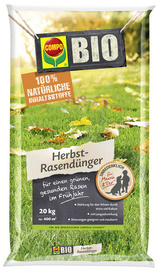 Image COMPO BIO Herbstrasen-Dünger, 20 kg für 400 qm