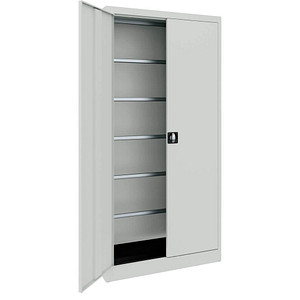 Image mauser Stahlschrank 790059A0 lichtgrau 95,0 x 42,0 x 195,0 cm