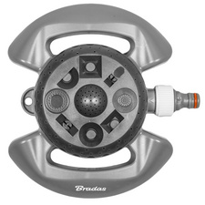 Image Bradas Rasensprenger WHITE LINE, 8 Funktionen, grau