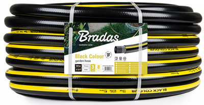 Image Bradas Gartenschlauch CARAT, 3/4", schwarz/gelb, 50 m