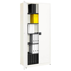 Image mauser Stahlschrank BF 5/22 STG - 9010/9010 reinweiß 95,0 x 50,0 x 220,0 cm