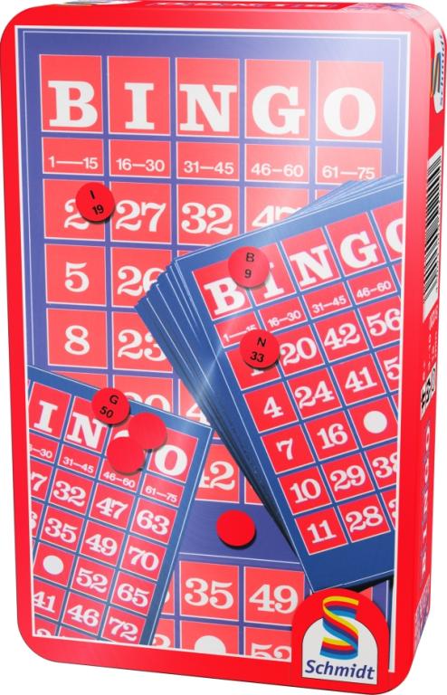 Image Schmidt MBS Bingo in Metalldose Geschicklichkeitsspiel