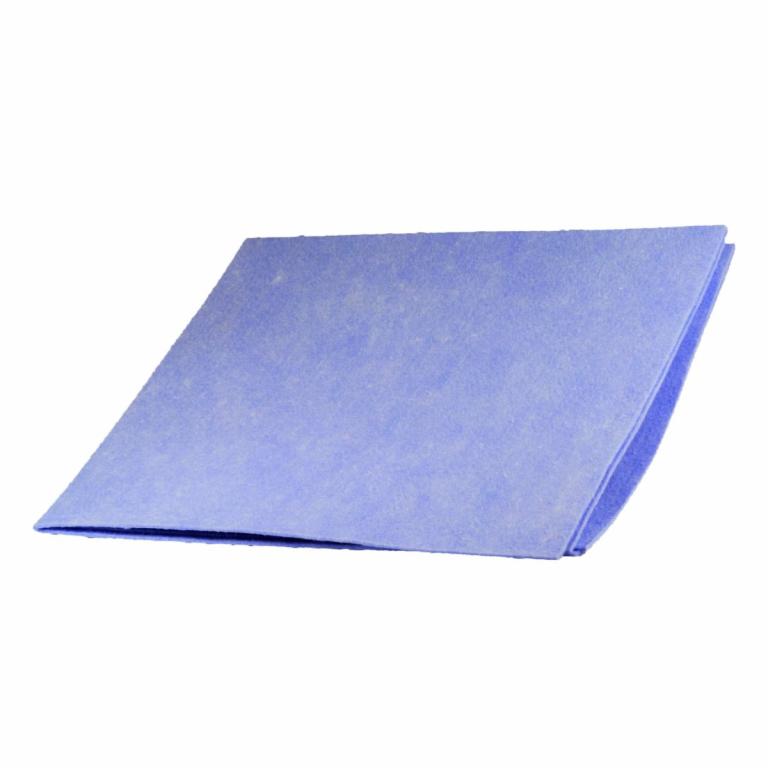 Image Bodentuch/Scheuertuch VLIES 50 x 60 cm | blau thermofixiertes Vlies-Bodentuch, saugstark, kochfest 95 °C
