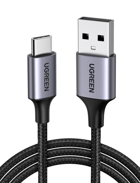 Image UGREEN USB-C zu USB-A 1m Kabel, schwarz