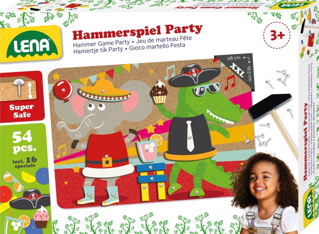 Image Hammerspiel Party, Faltschachtel