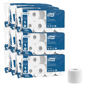 Image TORK Toilettenpapier T4 Premium Soft 3-lagig 72 Rollen