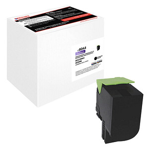 Image EDDING EDD-6044 schwarz Toner ersetzt LEXMARK 80C2HK0 (18-6044)
