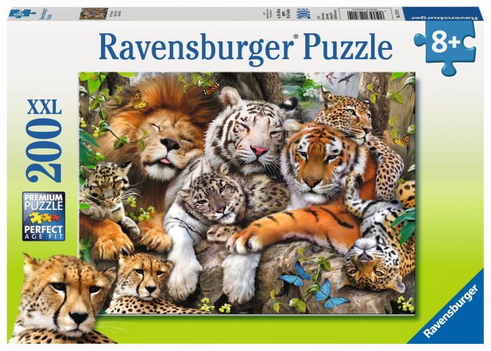 Image Pz. Schmusende Raubkatzen 200T