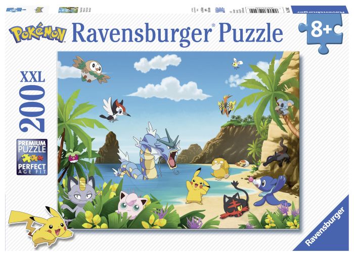 Image Ravensburger XXL Pokémon - Schnapp sie dir alle! Puzzle, 200 Teile