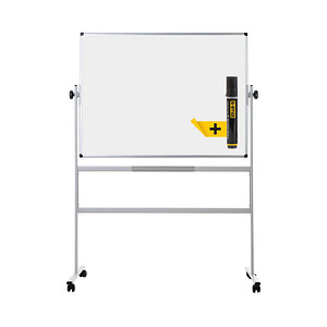 Image Bi-Office mobiles Whiteboard MAYA 120,0 x 90,0 cm weiß lackierter Stahl