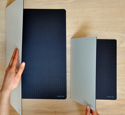 Image Hansa Schneidematte "Cut-Mat", A2, faltbar, schwarz/weiß