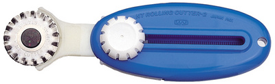 Image NT Cutter Rollmesser, Kunststoff-Gehäuse, Wellenschnitt