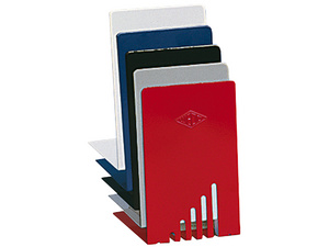 Image WEDO Buchstütze (B)140 x (T)140 x (H)85 mm, weiß